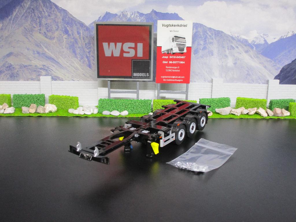 Wsi 03-1010 Uitschuifbare Pacton Container Chassis 3as.