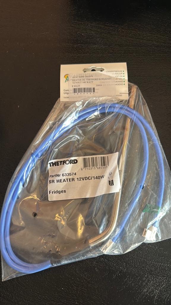 Thetford koelkast verwarmings element 12V / 140W, Ophalen of Verzenden, Nieuw