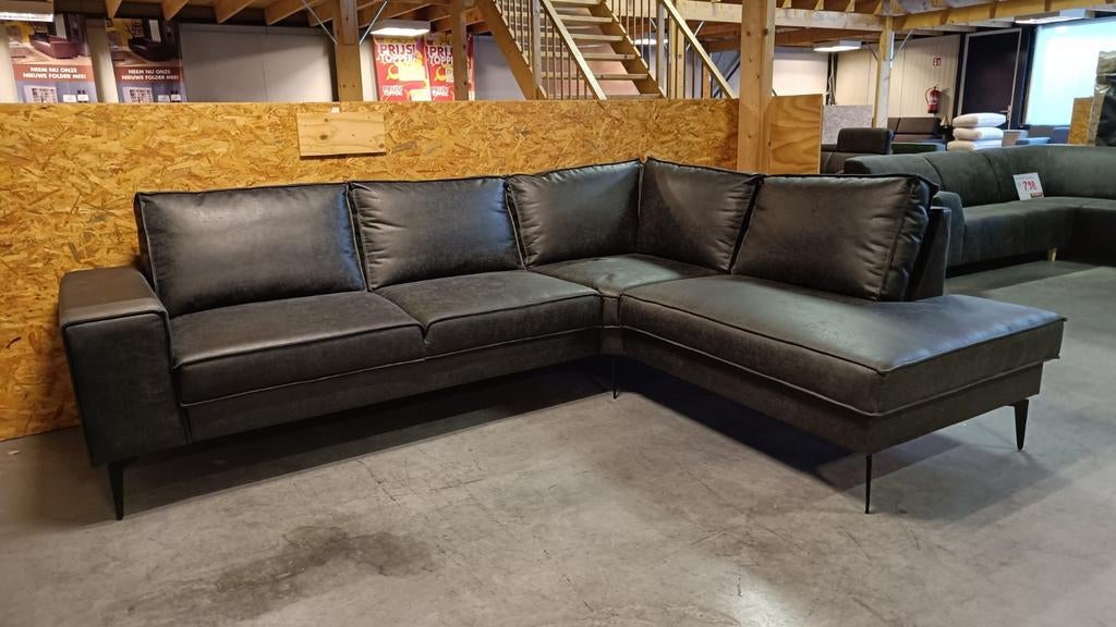 Comfortabele hoekbank - Diverse kleuren en materialen, Ophalen, Modern, Comfortabel, 250 tot 300 cm, Gebruikt