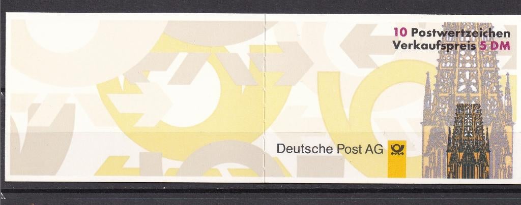 Postzegelboekje  Duitsland, Postzegels en Munten, Postzegels | Europa | Duitsland, Verzenden, 1990 tot heden, Postfris