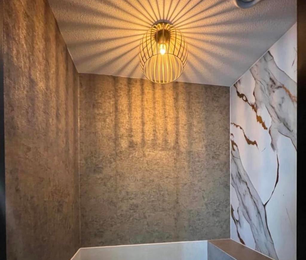 Luxe behang goud, Ophalen of Verzenden, Minder dan 10 m²