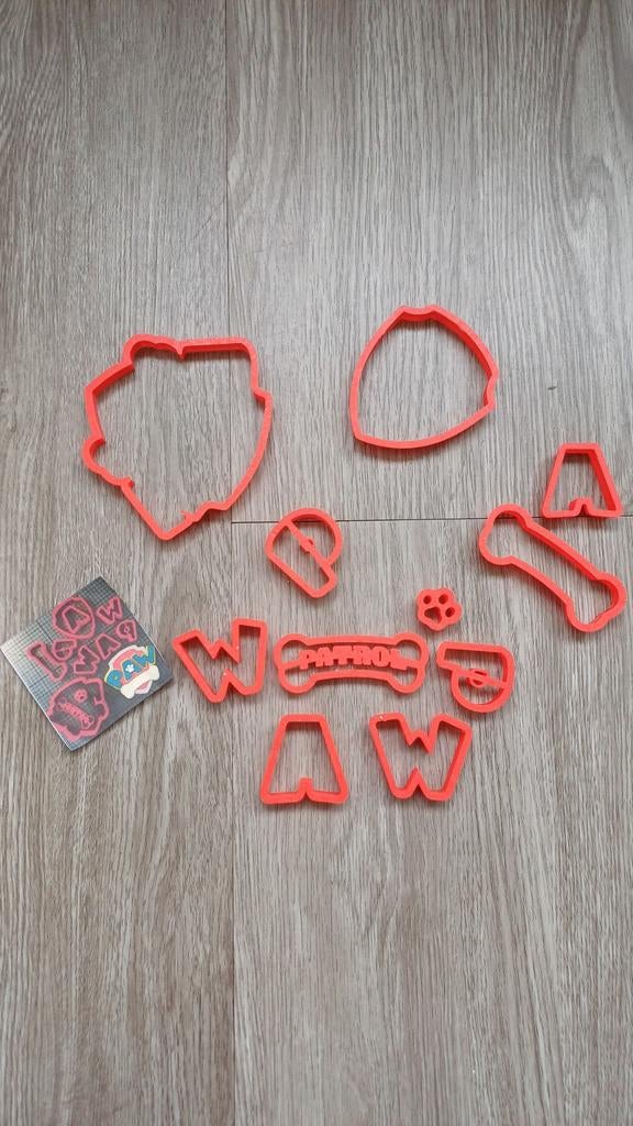 Uitsteker logo Paw Patrol, Ophalen of Verzenden, Taarten, Versiering