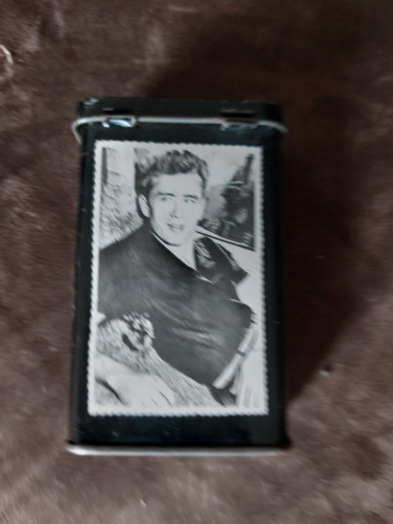 James Dean cigarettenblikje, Verzamelen, Ophalen of Verzenden