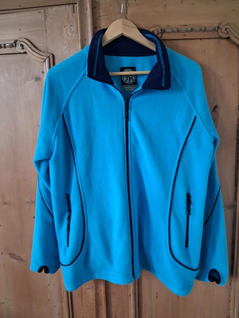 Adventure Line Fleece Jas Maat 44 - Zo goed als nieuw, Kleding | Dames, Blauw, Maat 42/44 (L), Ophalen of Verzenden, Zo goed als nieuw