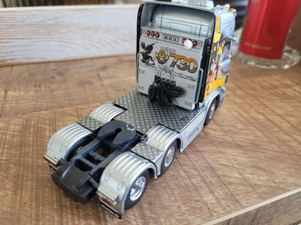 Scania krommenhoek, Hobby en Vrije tijd, Modelauto's | 1:50, T, Nieuw, T, Tekno