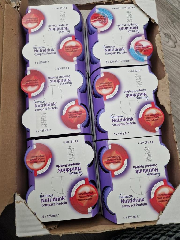 2 dozen Nutridrink proteïne, Diversen, Ophalen