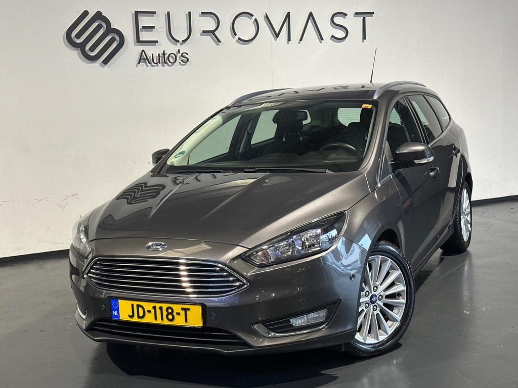 Ford Focus Wagon 1.5 Titanium Navi Airco Cruise Pdc Trekhaak, Stof, Euro 6, 4 cilinders, 150 pk
