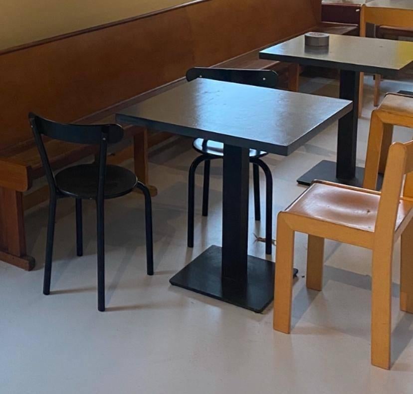 Bistro tafels, Ophalen, Gebruikt, 50 tot 100 cm, Vierkant