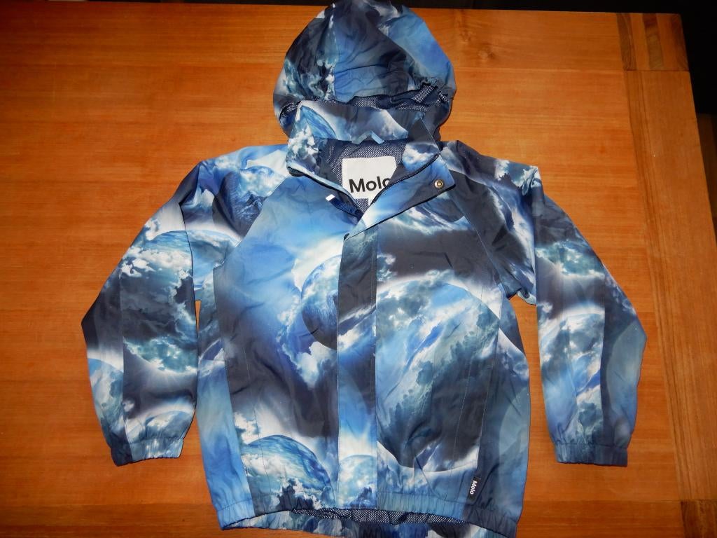 Molo Waiton functionele zomerjas / regenjas mt 122 / 128, Jongen of Meisje, Zo goed als nieuw, Jas, Molo