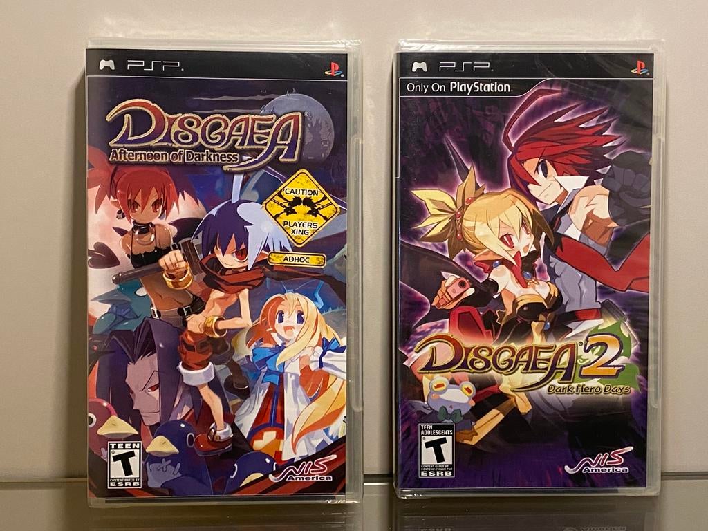 Disgaea 1 + 2 PSP Nieuw en Sealed, Avontuur en Actie, 1 speler, Nieuw, Ophalen of Verzenden