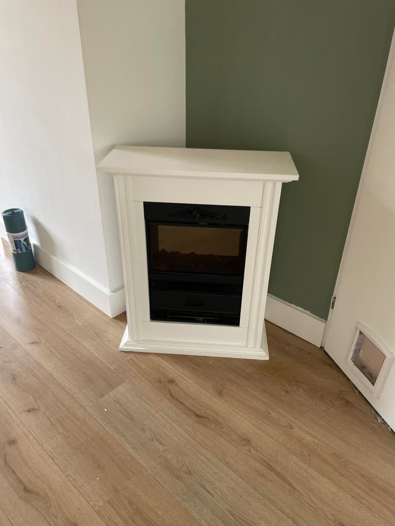 Sfeerhaard met warmte, Ophalen of Verzenden, Gebruikt, Vrijstaande haard, Elektrische haard