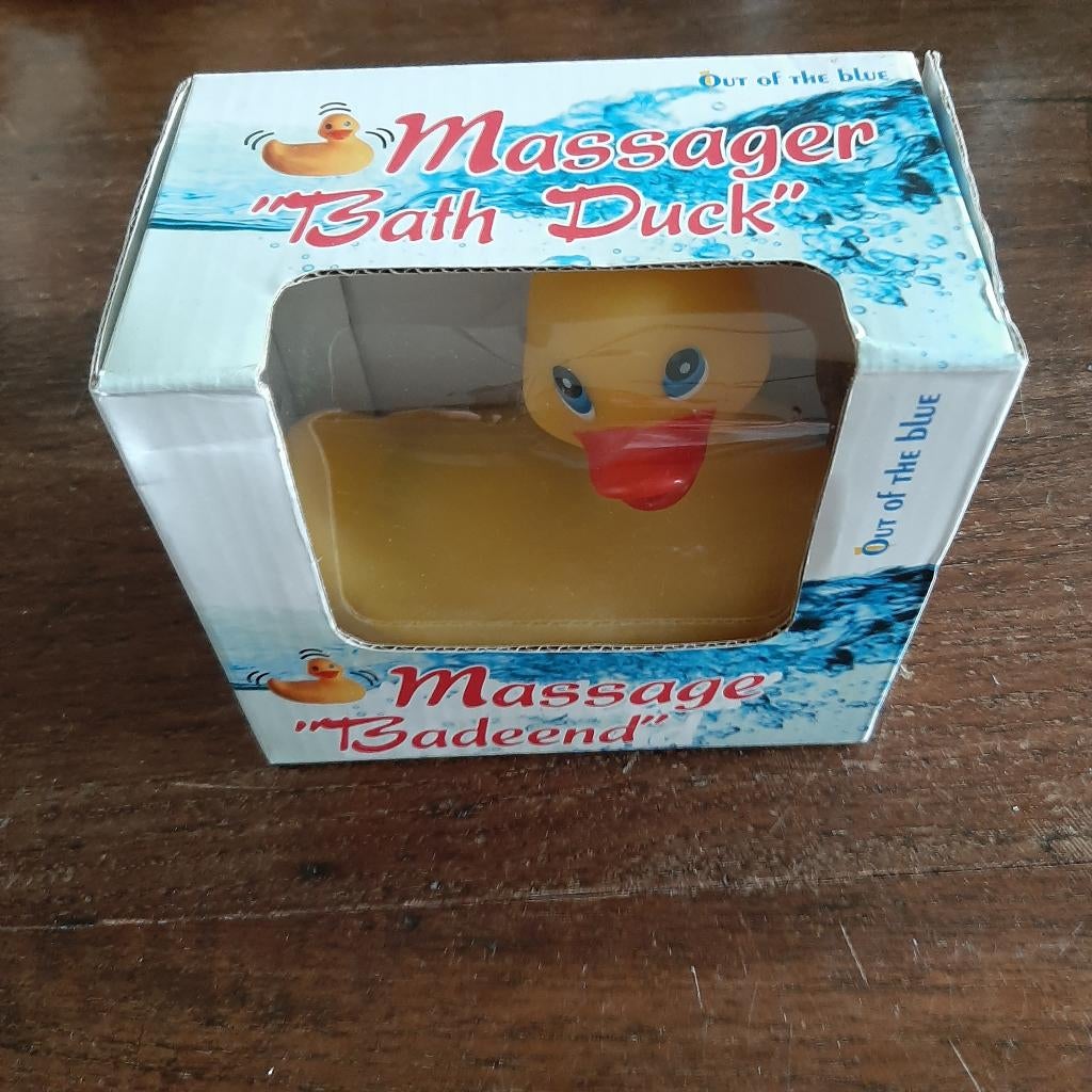 🦆Nieuw: Massage badeend - Laat jij je graag masseren🏷️€10, Ophalen of Verzenden, Nieuw