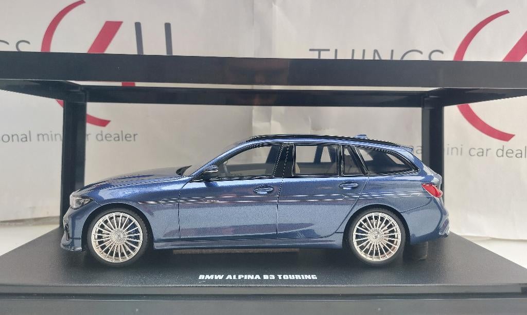 GT Spirit 1:18 BMW Alpina B3 Touring 2019 blauw metallic, Ophalen of Verzenden, Nieuw, Auto, Overige merken