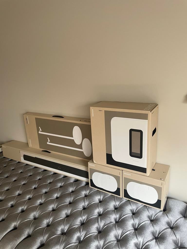 Complete Sonos Surroundset met Soundbar, Sub en Era 300, Ophalen, Nieuw, Complete surroundset, Sonos