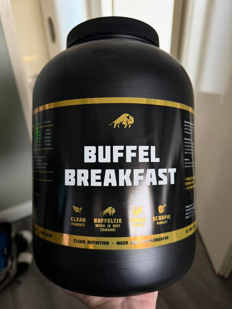 Buffel Breakfast – Proteïne ontbijtshake (grote pot), Ophalen of Verzenden