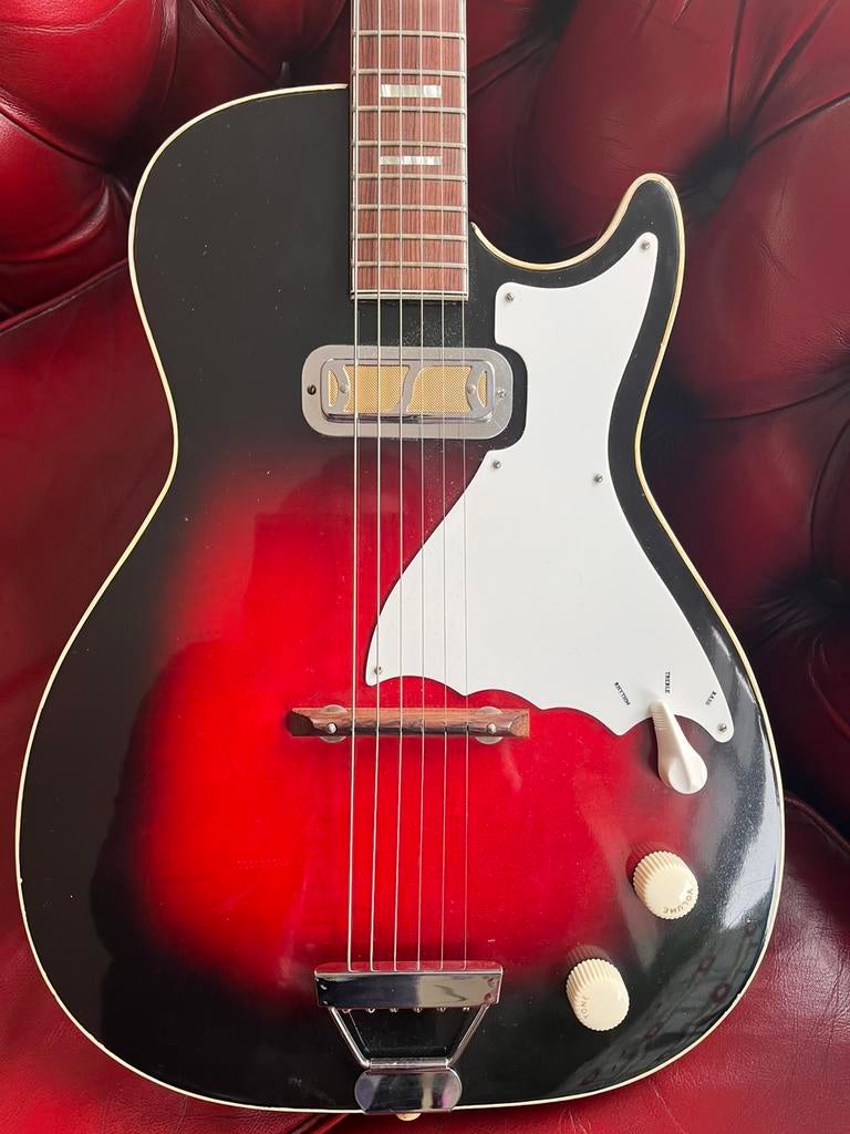 1961 Harmony H47 Stratotone, Ophalen, Gebruikt, Solid body, Overige merken