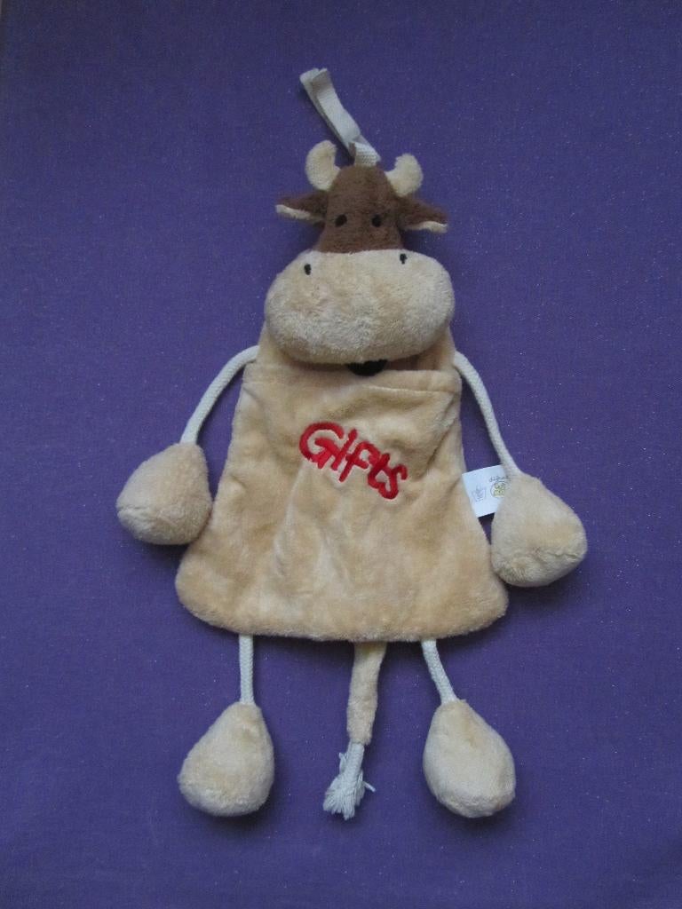 DIFRAX Knuffeldoekje KOE. 35 CM **Nieuw**, Nieuw, Ophalen of Verzenden, Met label, Middelgroot (20 tot 80 cm)