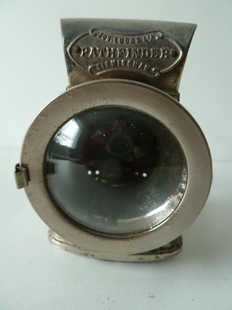 antieke fietslamp LUCAS rijwiel oldtimer antieke fiets, Ophalen of Verzenden