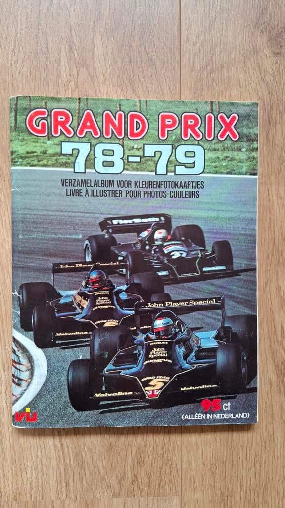 Grand Prix 1978-1979 formule 1 verzamelalbum, Ophalen of Verzenden