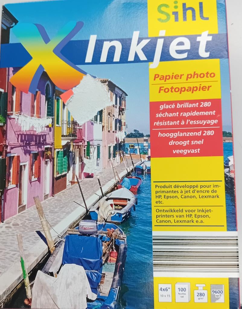 Te Koop: 70 vel inkjet fotopapier, 10 x 15 cm, nieuw. , Ophalen of Verzenden, Nieuw