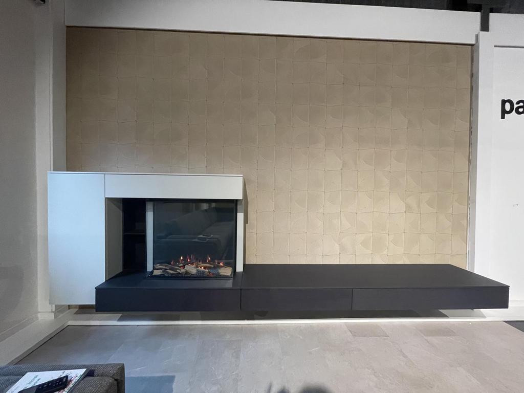 Showmodel Interstar 210 Wandkast Design Kast Tv meubel Haard, Huis en Inrichting, Nieuw, Ophalen of Verzenden, Minder dan 150 cm