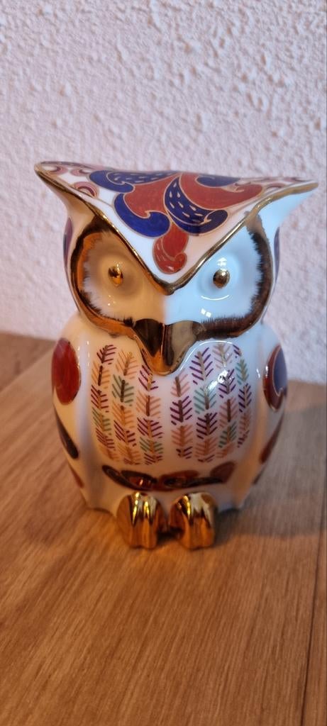 Porselein chinese uil, Ophalen of Verzenden