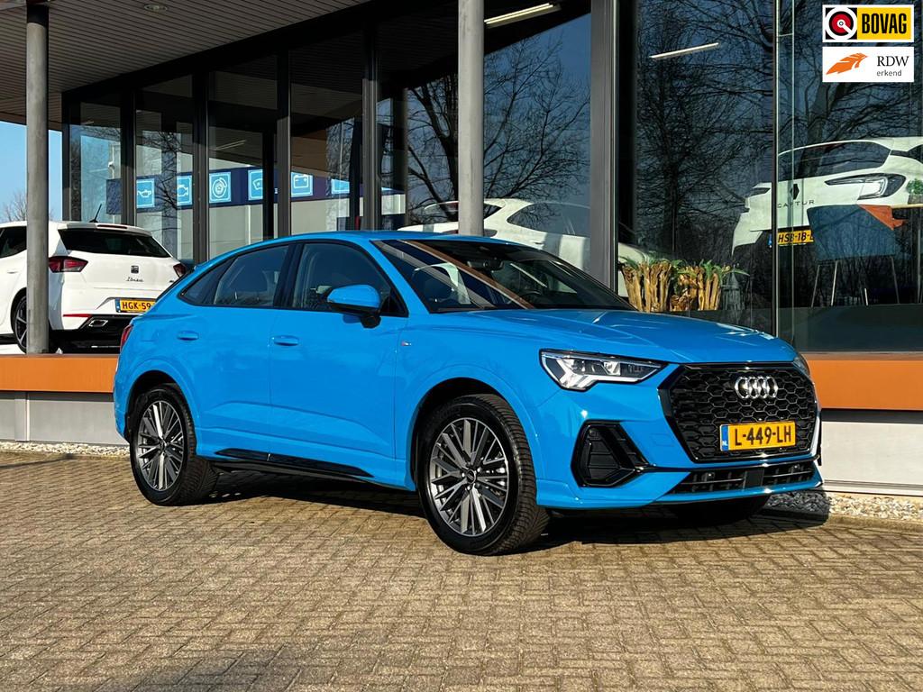 Audi Q3 Sportback 35 TFSI S Edition, Euro 6, 4 cilinders, 150 pk, Leder en Stof