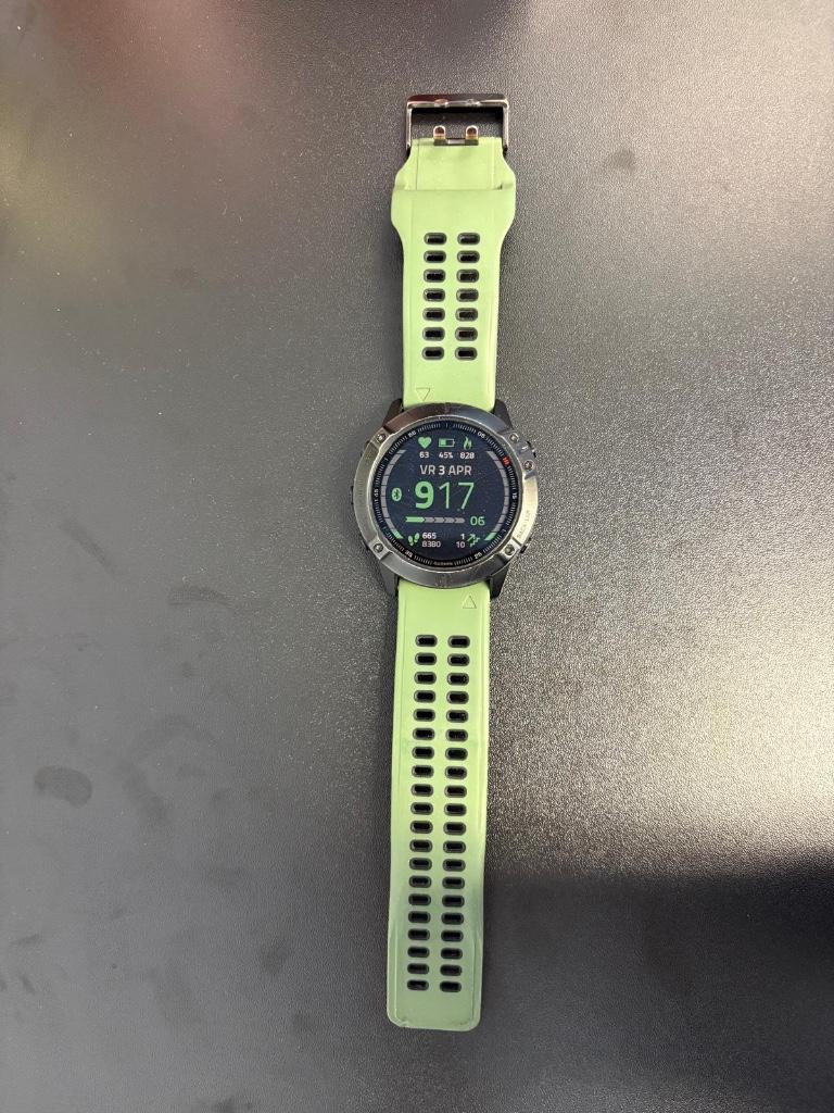 Garmin Fenix 6X Pro, GARMIN, Gebruikt, Verzenden, Zwart