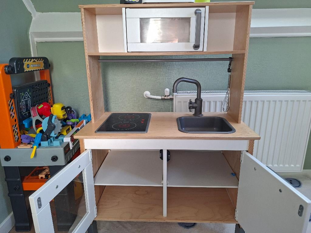 Ikea keuken voor kinderen, Kinderen en Baby's, Speelgoed | Speelkeukens, Ophalen, Gebruikt, Hout, Speelkeuken
