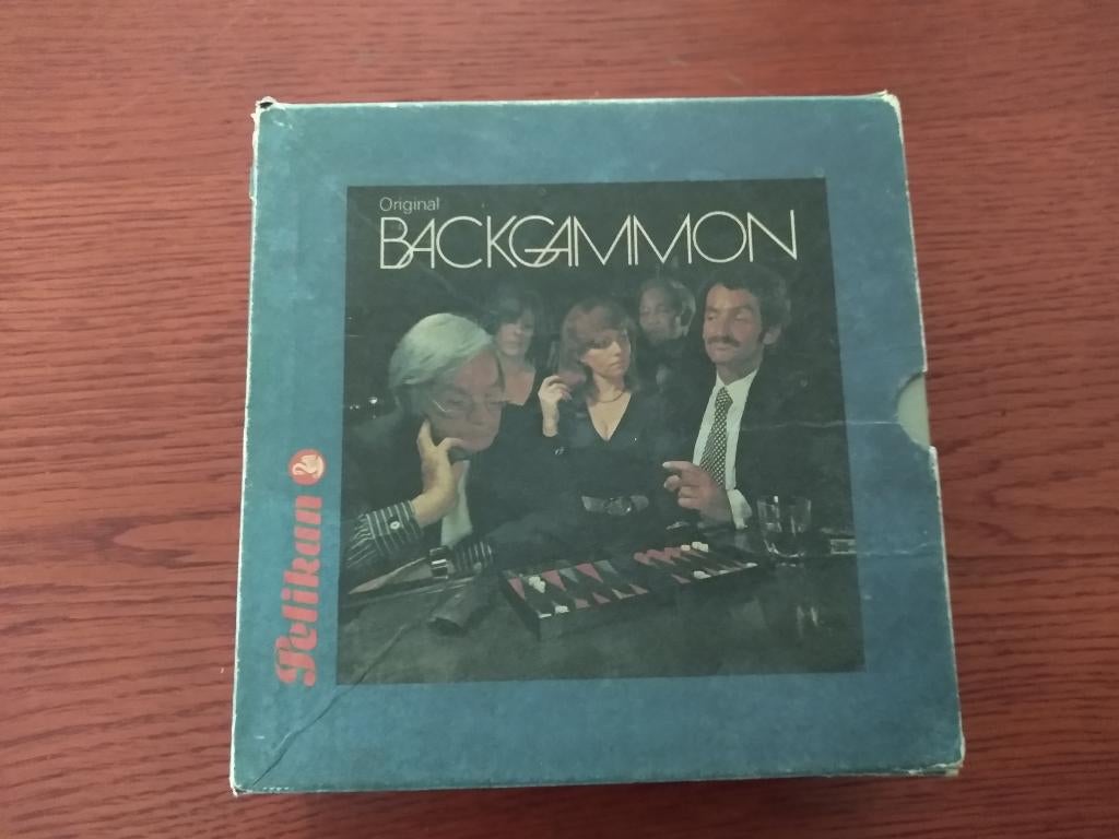 Backgammon (Pelikan), Een of twee spelers, Ophalen of Verzenden, Gebruikt, Pelikan