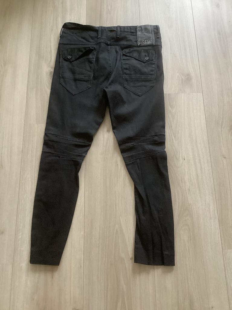 G-Star zwarte spijkerbroek - Maat 29/34, Ophalen of Verzenden, Gedragen, Zwart, W28 - W29 (confectie 36)