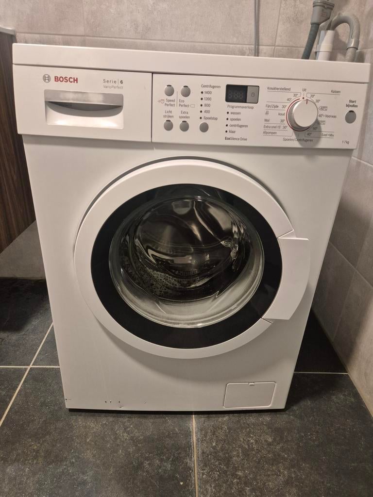 Bosch Serie 6 VarioPerfect Wasmachine  - met garantie, Witgoed en Apparatuur, Ophalen, Energieklasse A of zuiniger, Zo goed als nieuw