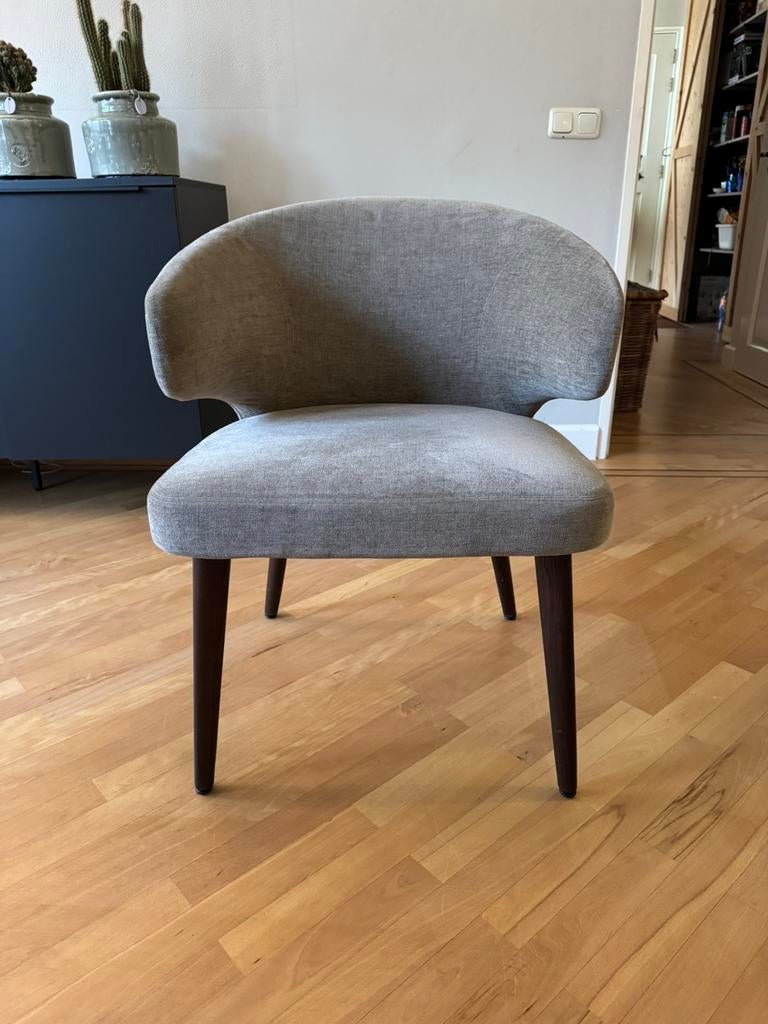 Minotti Aston Armchair 4 stuks, Ophalen, Overige kleuren, Zo goed als nieuw, Vier