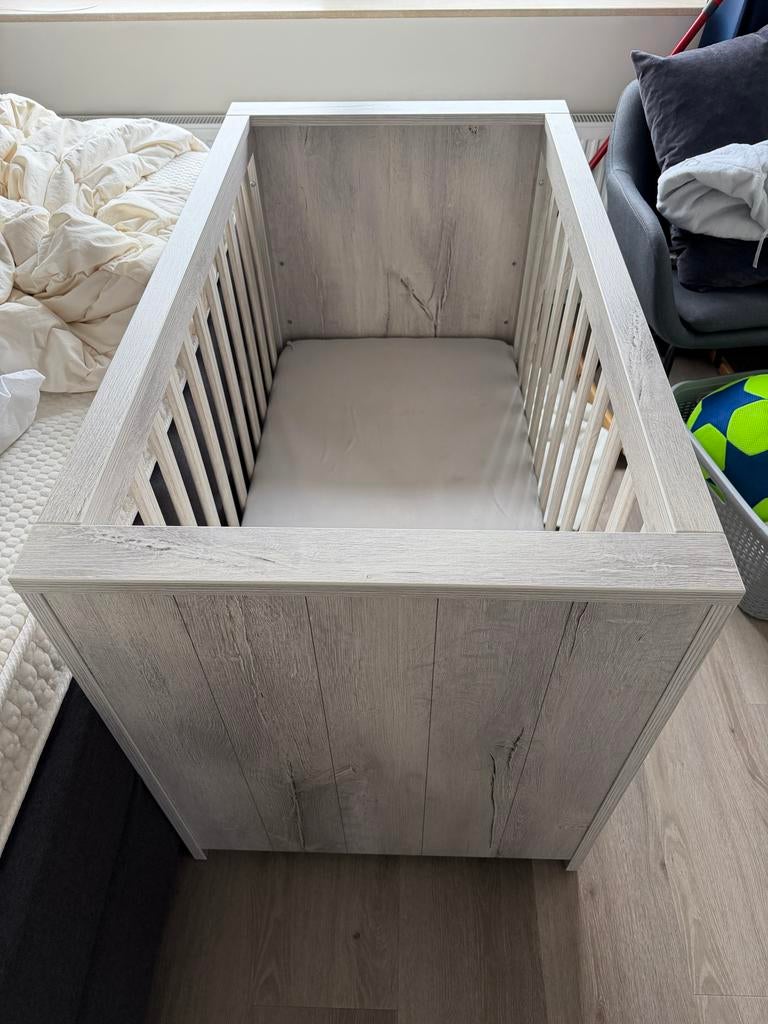 Kidsmill Ledikant en Commode - Babypark, Ophalen, Gebruikt, 50 tot 70 cm, 75 tot 100 cm