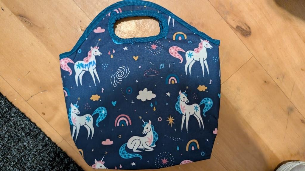 Eenhoorn Lunchtas - Geïsoleerd en Speels Design, Ophalen, Gebruikt, Schoudertas