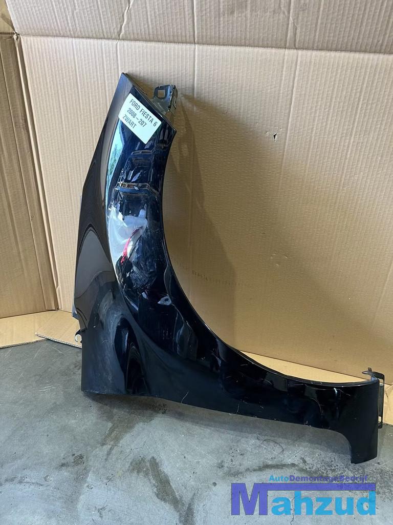 FORD FIESTA 6 Rechts zwart scherm voorscherm 2008-2017, Gebruikt, Info@ford.com, Ophalen of Verzenden, Ford