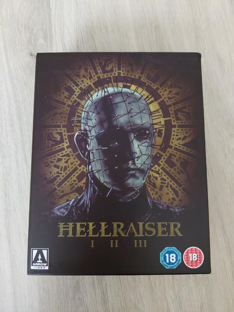 Hellraiser Trilogy Boxset (van arrow), Ophalen of Verzenden, Zo goed als nieuw, Horror, Boxset