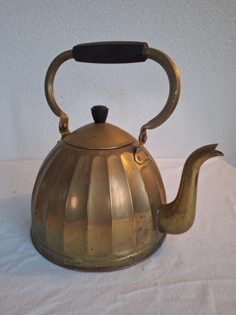 Messing koffiekan, Antiek en Kunst, Antiek | Koper en Brons, Ophalen of Verzenden, Koper