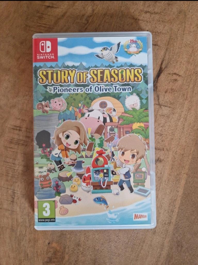 Story of Seasons Pioneers of Olive town, Spelcomputers en Games, Games | Nintendo Switch, 1 speler, Ophalen of Verzenden, Zo goed als nieuw