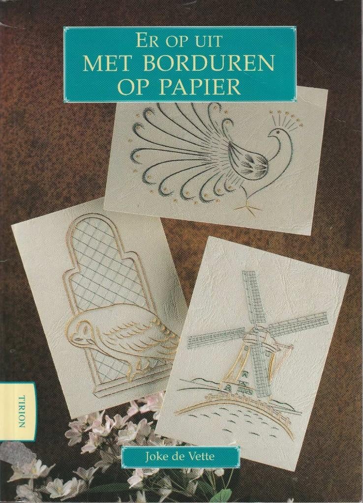 Er op uit met borduren op papier-Joke de Vette, Ophalen of Verzenden, Zo goed als nieuw, Handborduren, Overige typen