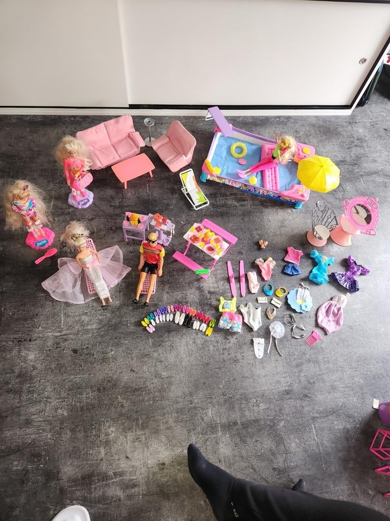 Vintage barbie, Ophalen of Verzenden, Gebruikt, Barbie