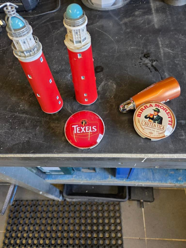 Texel vuurtoren en birra moretti, Ophalen of Verzenden