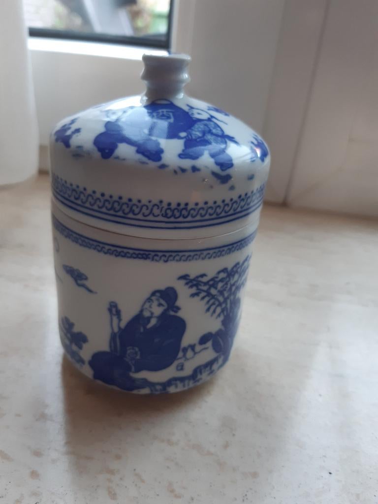 vintage chinees porseleinen gemberpotje, Ophalen