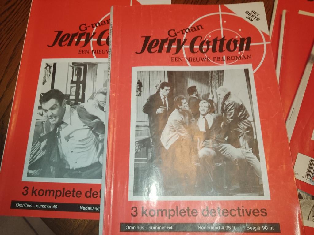 Spannende Jerry Cotton FBI Romans - Diverse Omnibus Edities, Boeken, Detectives, Ophalen, Gelezen, Jerry Cotton