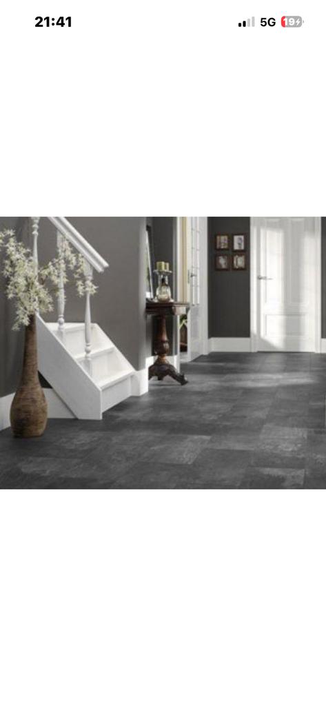 Tegellaminaat 8.0 Impressie skyline 35m2, Ophalen, Zo goed als nieuw, Laminaat