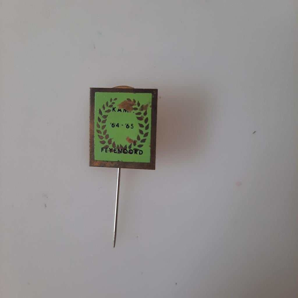 Feyenoord speldje 1964-65, Verzamelen, Speldjes, Pins en Buttons, Ophalen of Verzenden, Gebruikt, Overige onderwerpen
