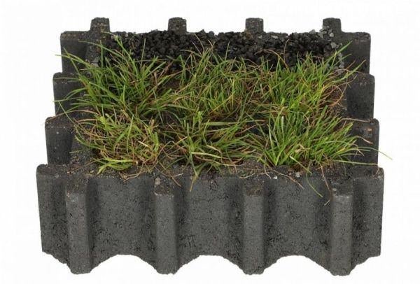 15m2 grijs en antraciet 30x30x8cm aquadraintegels beton gras, Tuin en Terras, Tegels en Klinkers, Verzenden, Excluton BV, Waalbandijk 155 6651 KD Druten