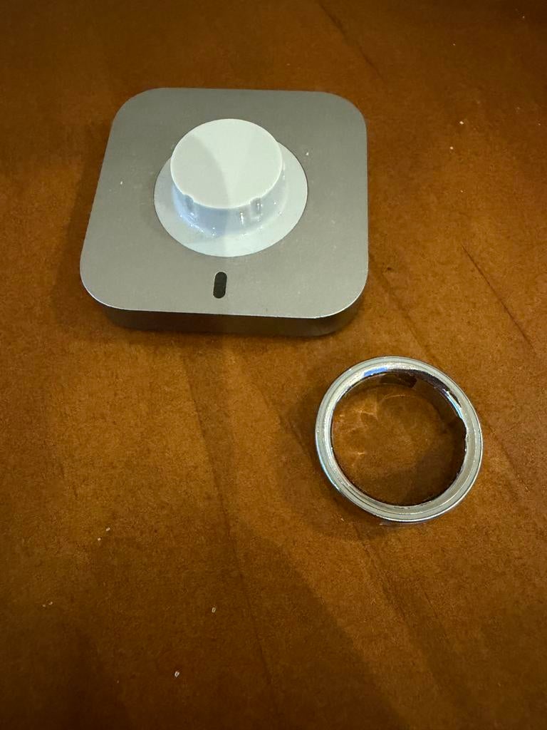Oura ring gen4 maat 10, Ophalen of Verzenden, Gebruikt, Zilver, Android