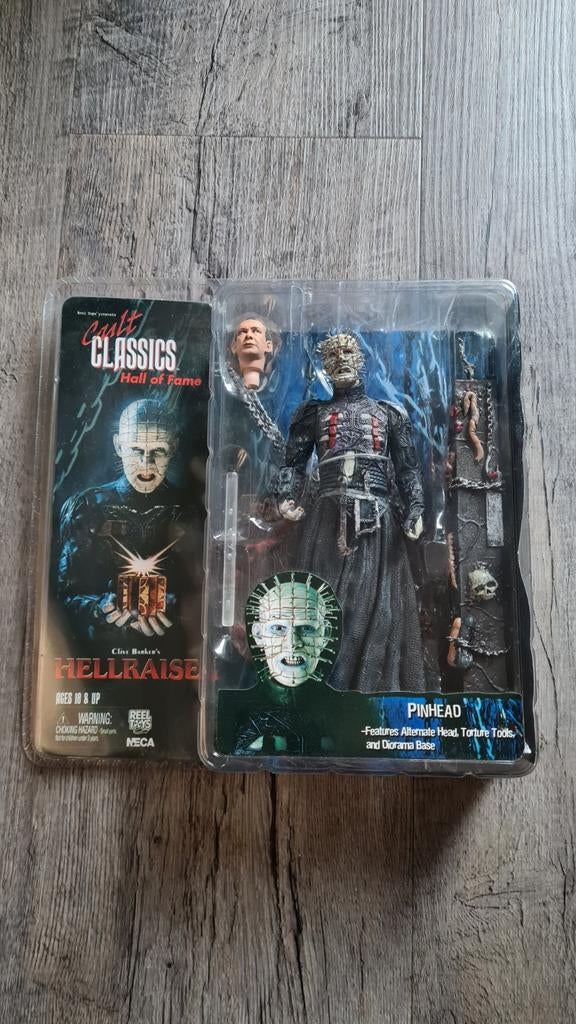 NECA Cult Classics Hall of Fame Hellraiser Pinhead, Verzamelen, Verzenden, Nieuw