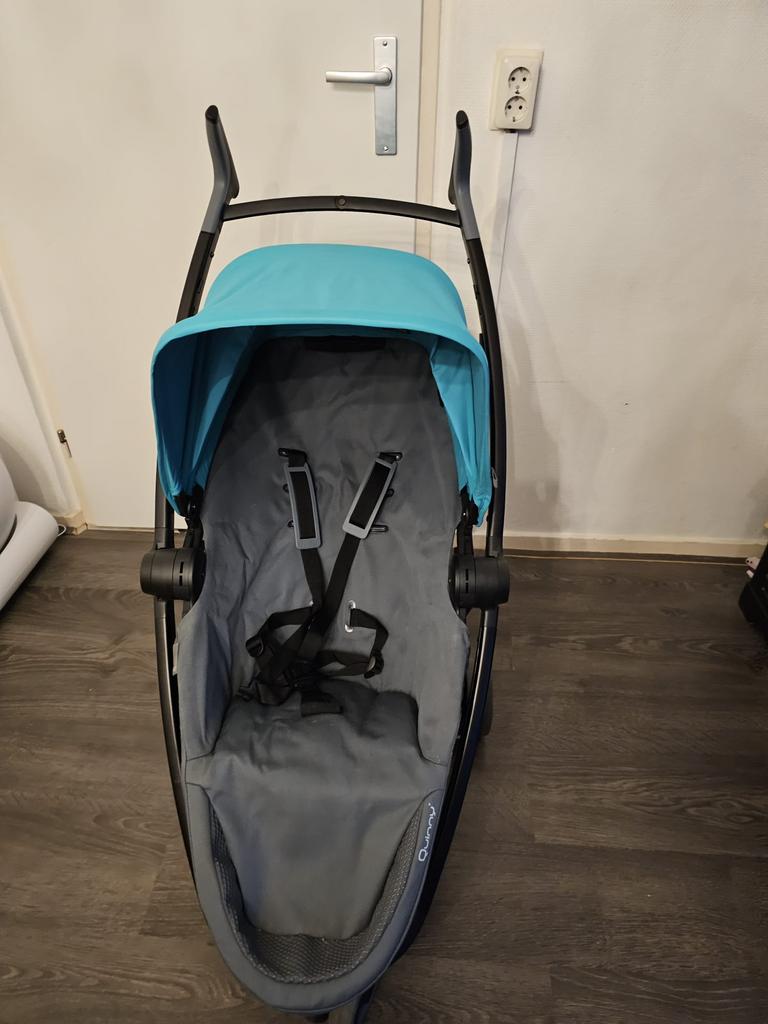 Quinny, Zapp Flex Buggy, Green on Graphite, Ophalen, Zo goed als nieuw, Quinny